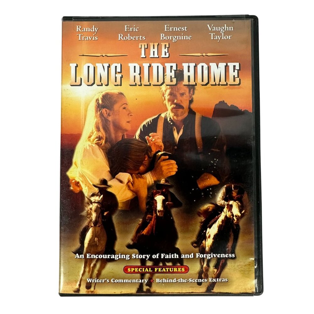The Long Ride Home DVD 2003 Randy Travis Eric Roberts Faith Based Western Questa